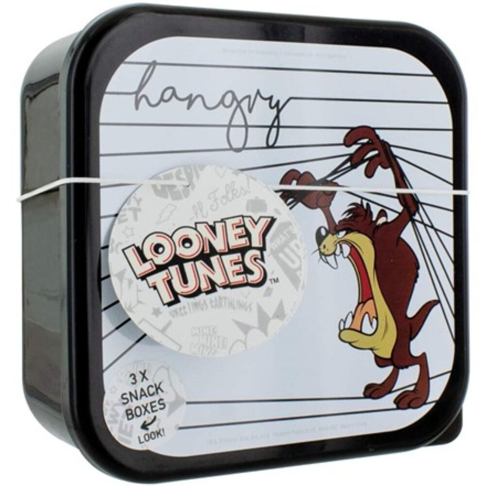Looney Tunes: Bugs Bunny, Porky Pig & Taz - Snack Boxes by Paladone
